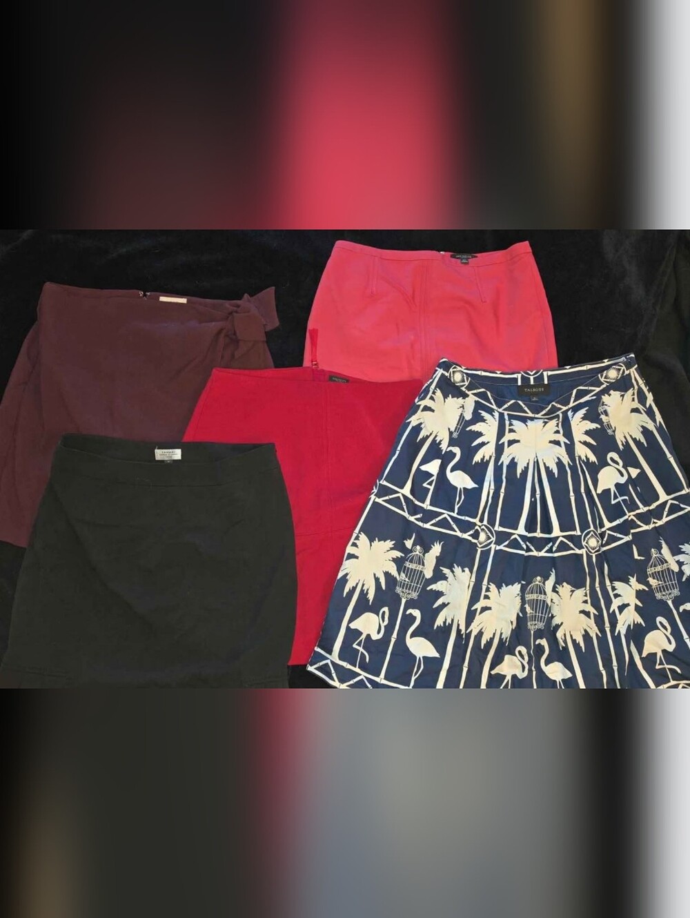 5 Skirt Bundle: Ann Taylor, Tahari, Loft, Talbots- Size 8/6